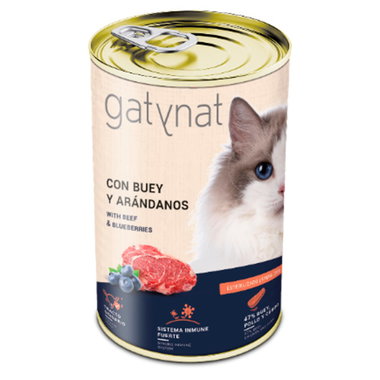 Gatynat buey + arándanos 10199 400 g