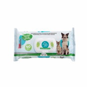 Toallitas húmedas Leopet aloe y seda