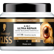 Imagen de Mascarilla capilar reparadora Ultimate Repair 4 en 1 con queratina líquida tarro 400 ml