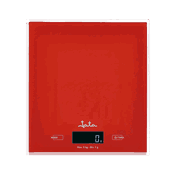 Imagen de Bascula Cocina Rectangular Roja 5K.729R Jata