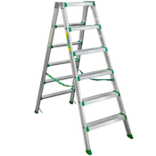 Imagen de Escalera Aluminio 7+7 2 Tramos PI207 Plabell