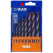 Imagen de Estuche Brocas Pared Pro 8Und 3-10 RF.21653 Izar                      