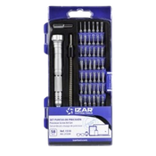 Imagen de Juego 31Puntas Atornillador Caja Met.68168 Izar