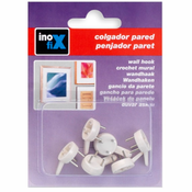Imagen de Colgador Pared Blanco 6Un. RF.3001-2-R01 Inofix                       