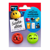 Imagen de Cuelga-Papeles Rojo-Verde 2Und. Inofix