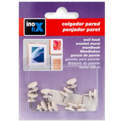 Imagen de Colgador pared blanco 10un Inofix