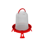 Bebedero Eco pollos 10l C/tapón Rojo Ref.30254 Copele