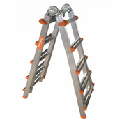 Imagen de Escalera TelescopIica 5+5 Aluminio LIGERA55 Plabell-Prol.