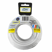 Imagen de Rollo Cable Mang.Plana 2x1 10m Blanco  EDM
