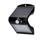 Imagen de Aplique Solar 1,5W 220Lm Recarg.Sensor Pres.31840 EDM
