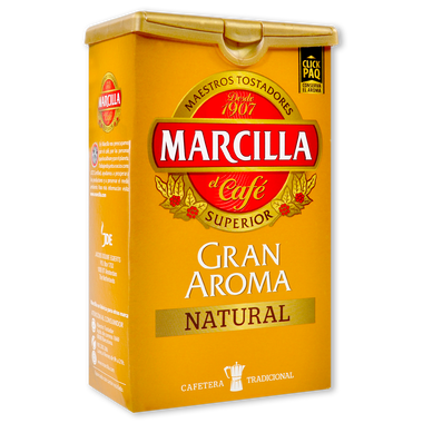 Café molido natural MARCILLA, click pack 250 g