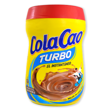 Cacao soluble COLA CAO Turbo, bote 375 g