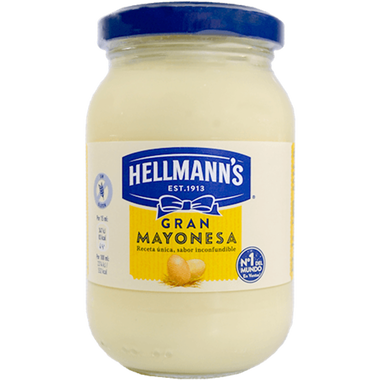 Mayonesa HELLMANN'S, frasco 225 ml