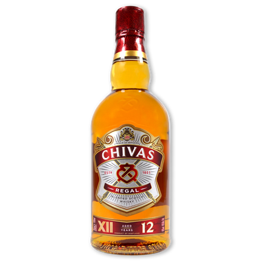 Whisky scotch Chivas Regal reserva 12 años 70 cl