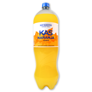 Kas naranja zero botella 2 l