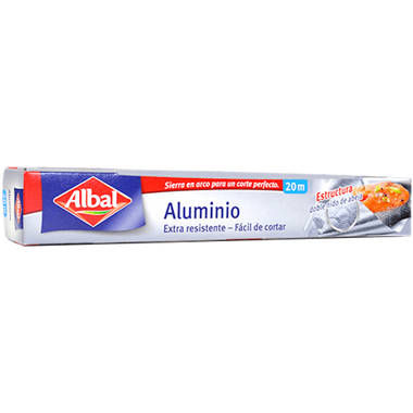 Papel aluminio Albal 20 m