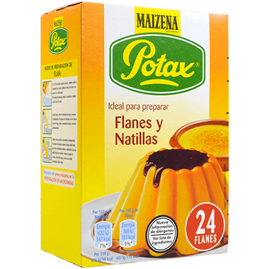 Flan Potax 6 sobres 192 g