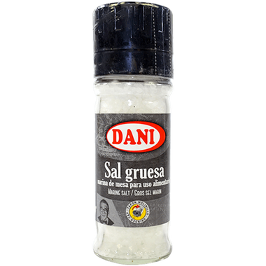 Sal gruesa Dani con molinillo 100 g