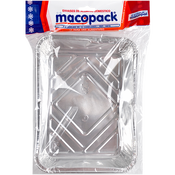 Safates d'alumini Macopack 226X176X35 mm
