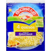 Imagen de Queso rallado El Caserio cuatro quesos