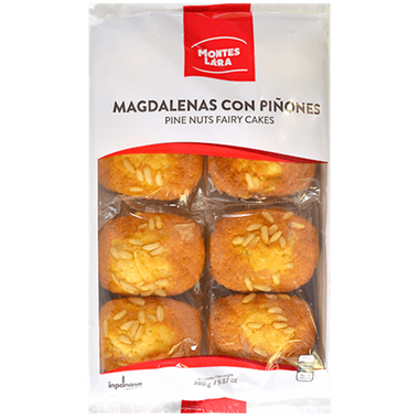 Magdalenas con piñones Inpanasa 280 g