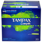 Tampones super Tampax compak