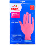 Imagen de Guante manos rosa Selex talla mediana