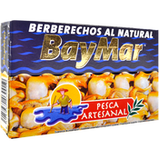Berberechos al natural Baymar 60/80 piezas