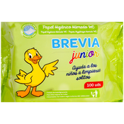 Toallitas wc junior Brevia 100 u.