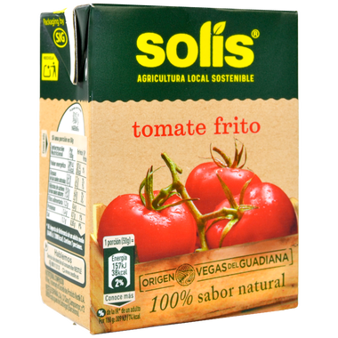 Tomate frito SOLÍS, brik 350 g