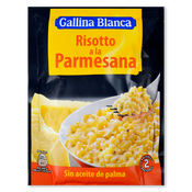 Risotto a la parmesana Gallina Blanca sobre