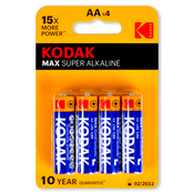 Pilas alcalina Kodak Xtralife lr6 aa blister