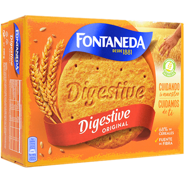 Galleta Digestive FONTANEDA, caja 700 g