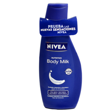 Body milk nutritivo Nivea piel seca 400 ml