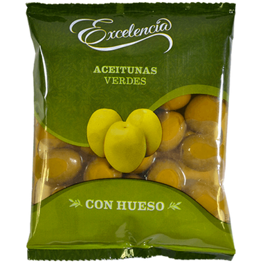 Aceitunas manzanilla con hueso Excelencia 100 g