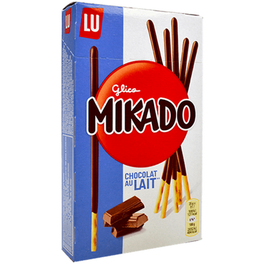 Galleta de chocolate con leche MIKADO, caja 75 g