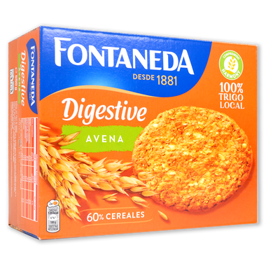 Galletas digestive Fontaneda avena 550 g