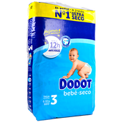 Pañal T/3 Dodot etapas 6-10 kg.