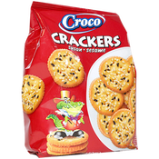 Galletas saladas Crackers Croco sésamo