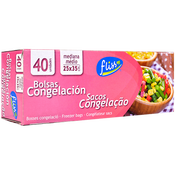 Bossa congelació 25 X 35 Fliss blau traslucido