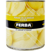 Pera en almíbar Ferba