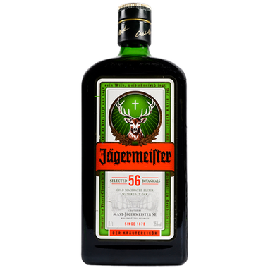Licor JAGERMEISTER, botella 70 cl