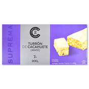 Torró de cacauet dur suprema Castillo de Jijona