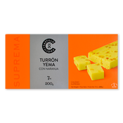 Torró crema cremada amb taronja Castillo de Jijona