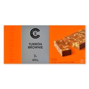 Torró brownie amb nous Castillo de Jijona