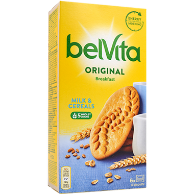 BELVITA Galetes de cereals amb llet 300 g