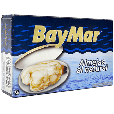 Almeja blanca al natural Baymar 63 g