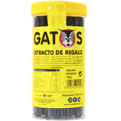 Barrita de regaliz negro Gatos