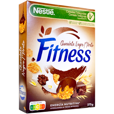 FITNESS Cereals integrals amb xocolata 375 g