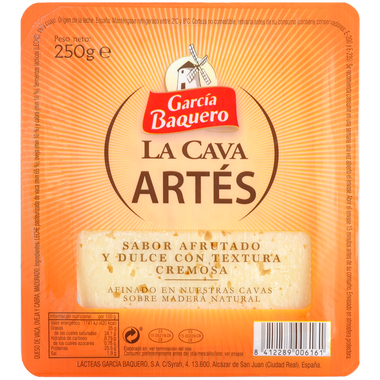 Queso la Cava Artes Garcia Baquero 250 g